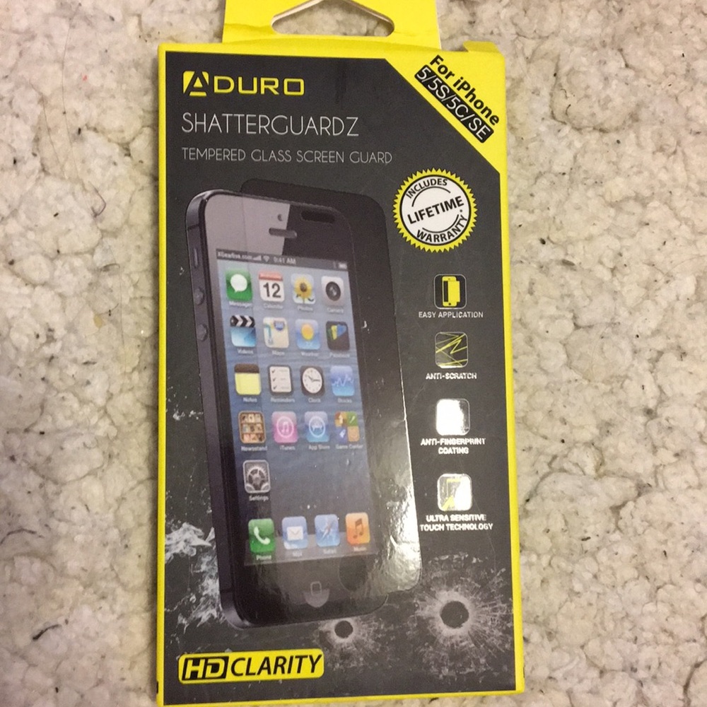 5/5S/5C/SE tempered glass screen guard